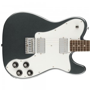 Fender Squier Affinity Series Telecaster Deluxe, Laurel Fingerboard, Charcoal Frost Metallic